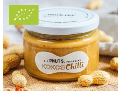 Pindakaas kokos chili biologisch