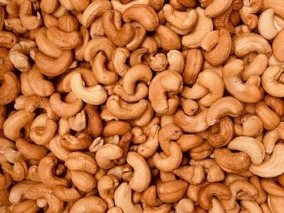 Cashewnoten gebrand, gezouten