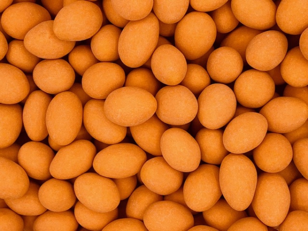 Choco amandelen oranje