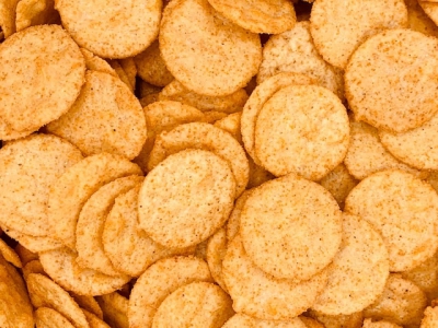 Tex mex corn crackers